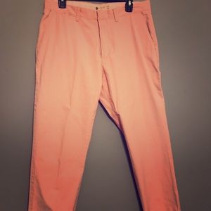 J. Crew Pink Chino Pants Men 33x30